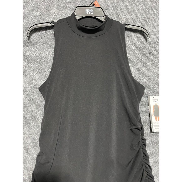 Madden NYC Dress Women's Size M Black Bubble Skirt New - Picture 2 of 10